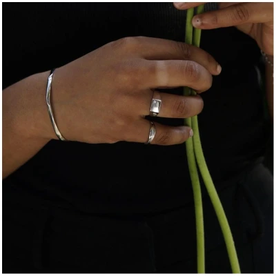 Bound Studios Damen vegan Ring The Spencer Sterlingsilber