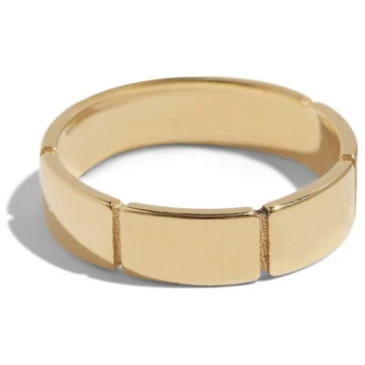 Bound Studios THE IMANI RING - Massives 14-karätiges Gold