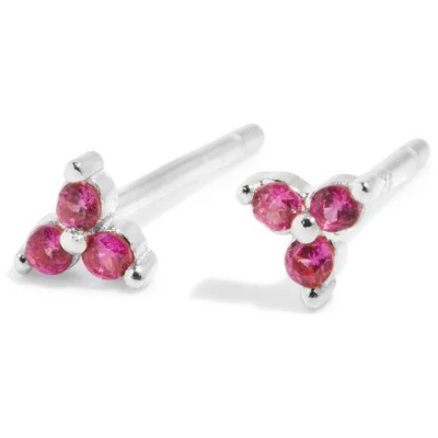 Bound Studios THE SALLY STUD PINK - Sterlingsilber