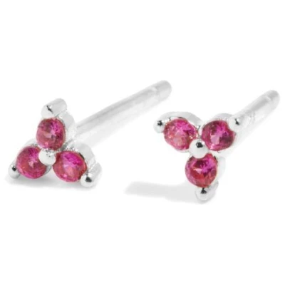 Bound Studios THE SALLY STUD PINK - Sterlingsilber