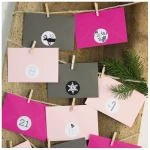Bow & Hummingbird Adventskalender Pink/Graphit