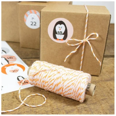 Bow & Hummingbird Adventskalender Set mit Boxen "Frostige Freunde"