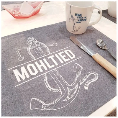 Bow & Hummingbird Tischset Mohltied