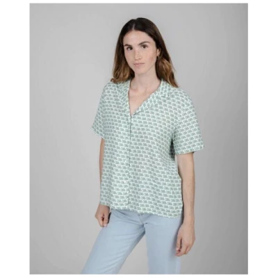 Brava Fabrics Guapa Aloha Bluse White
