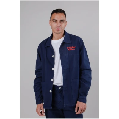 Brava Fabrics Herren vegan Jacke Holiday Navy