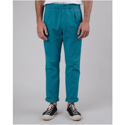 Brava Fabrics Herren vegan Komfort Chino Hose Blau