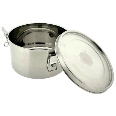 Brotzeit Dichte Edelstahl Lunchbox Click & Bowl, 1800ml