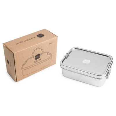 Brotzeit Dichte Lunchbox Klickstar aus Edelstahl, in 2 Größen