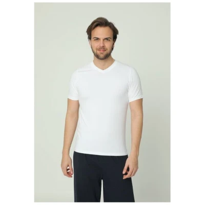 Bruno Barella "3er Pack" GOTS zertifizierte Biobaumwolle Herren T-Shirt