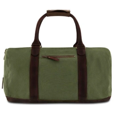 Buckle & Seam Canvas Weekender Willow
