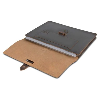 Buckle & Seam Leder Laptop Sleeve Aspen 13 Zoll