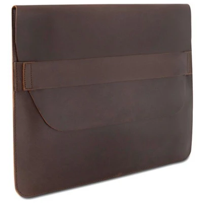 Buckle & Seam Leder Laptop Sleeve Terra 15 Zoll