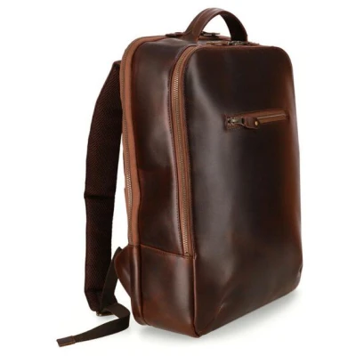 Buckle & Seam Leder Rucksack Leon