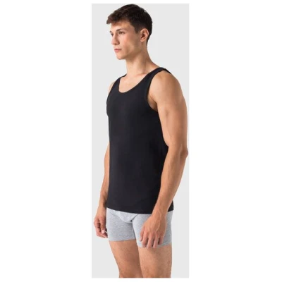 Burnell & Son Unterhemd Herren 3er Pack Tank Top Achselshirt Feinripp extra lang
