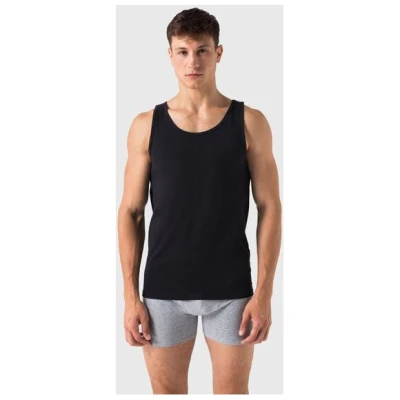 Burnell & Son Unterhemd Herren 3er Pack Tank Top Achselshirt Feinripp extra lang