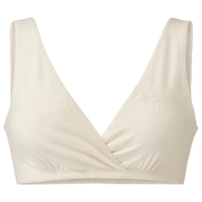 Bustier in Wickeloptik aus Bio-Baumwolle, natur 38