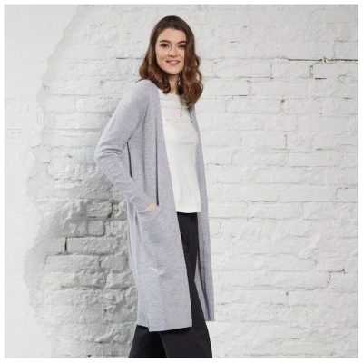 CON_STANT Lange Strickjacke 100% Merinowolle (ÖKO TEX)