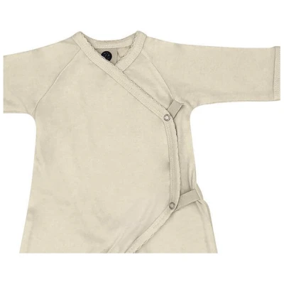 Caico Cotton Baby Strampler 100%BioBaumwolle/GOTS/Girl/Beige