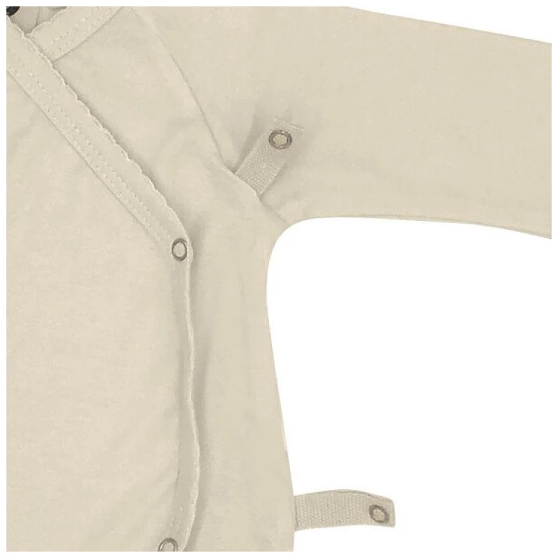 Caico Cotton Baby Strampler 100%BioBaumwolle/GOTS/Girl/Beige