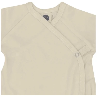 Caico Cotton Baby Strampler 100%BioBaumwolle/GOTS/Unisex/Beige