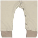 Caico Cotton Baby Strampler Overall 100% BioBaumwolle GOTS Unisex Beige