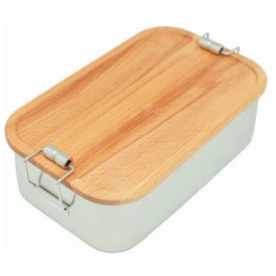 Cameleon Pack Zusätzlicher Trennsteg für XL Edelstahl Lunchbox aus heimischem Buchen Holz