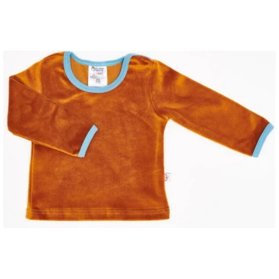 Cheeky Apple Bio Baby-Langarmshirt "Nicki Caramell"