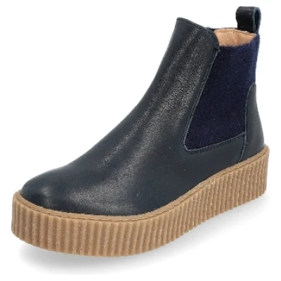 Chelseaboot SENNA aus Bio-Leder, nachtblau 37