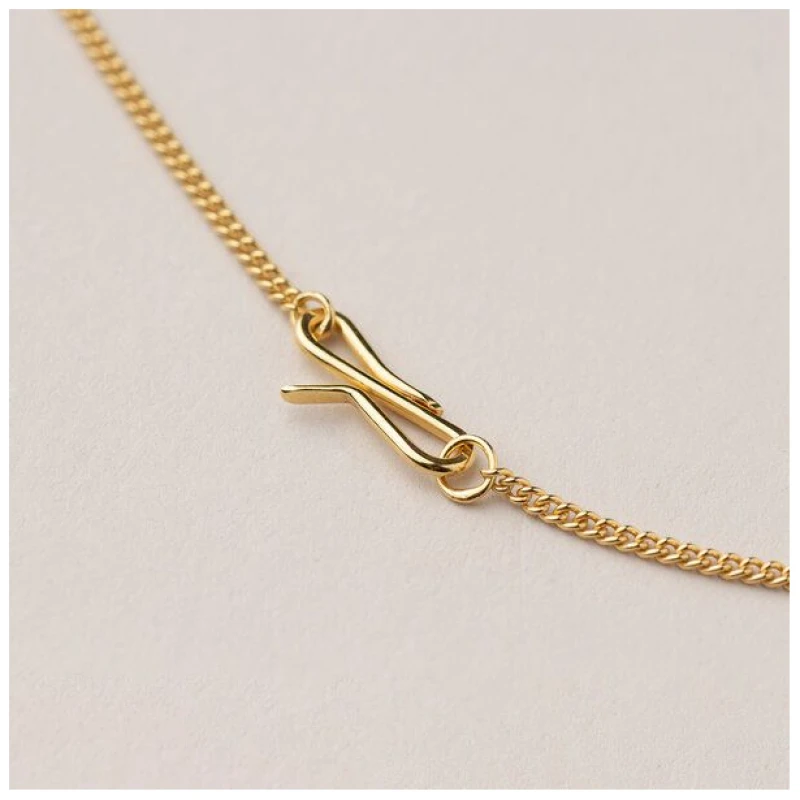 ChristinaPauls Slow jewellery Amia Punkt Kette in Gold und Silber