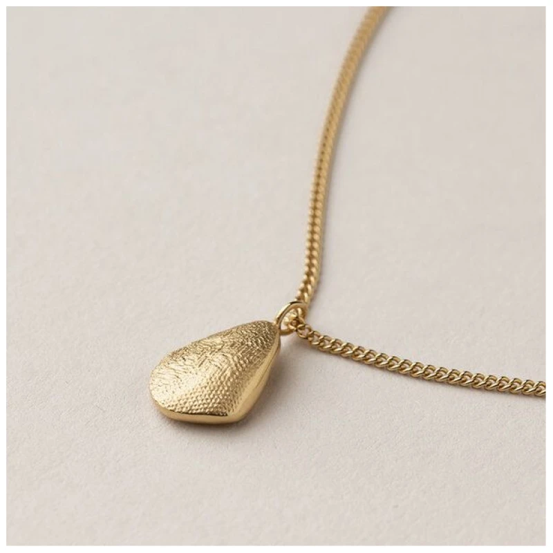 ChristinaPauls Slow jewellery Amia Tropfen Kette in Gold und Silber