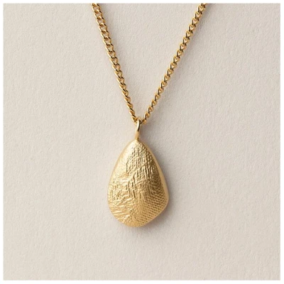 ChristinaPauls Slow jewellery Amia Tropfen Kette in Gold und Silber