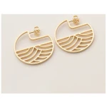 ChristinaPauls Slow jewellery Creole Kinki, groß in Gold und Silber