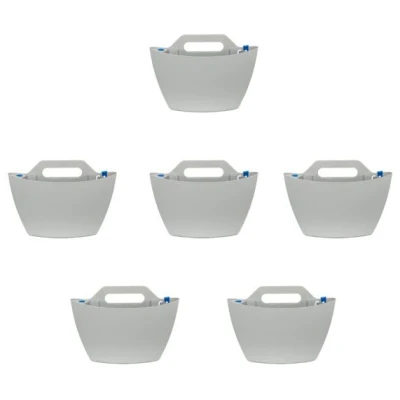 CitySens 6er-Pack Wand-Blumentopf mit automatischer Bewässerung