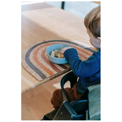 Clarissakork Kinder Tischset Rainbow Natur