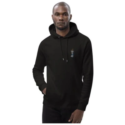 Coffee Fashion Espressokocher Boom | Bestickter Bio Baumwoll Hoodie