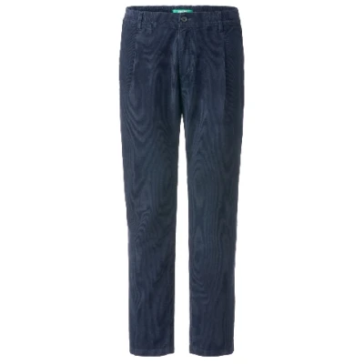 Cordhose aus reiner Bio-Baumwolle, nachtblau 48