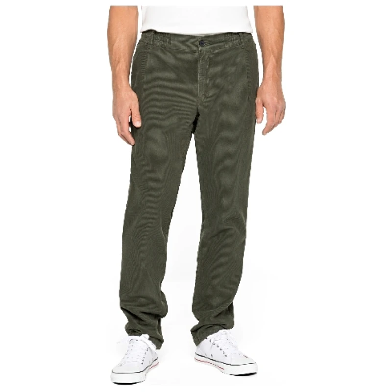 Cordhose aus reiner Bio-Baumwolle, tanne 48
