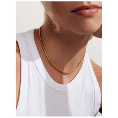 DEAR DARLING BERLIN Choker | Kurze Schlangenkette | Halskette Gold
