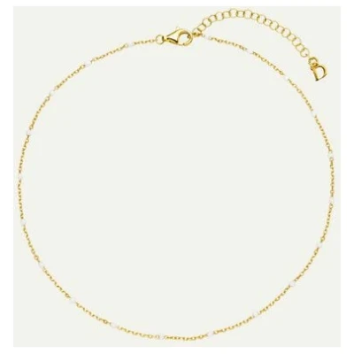 DEAR DARLING BERLIN Color Pop Choker Mini-Pearls Emaille