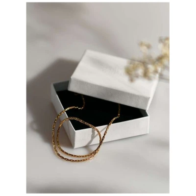 DEAR DARLING BERLIN Edle Halskette Amira | Sterling Silber & 18k Vergoldet