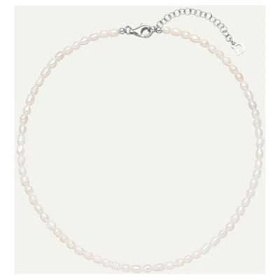DEAR DARLING BERLIN Perlenchoker | Kurze Halskette mit Perlen | 925 Sterling Silber