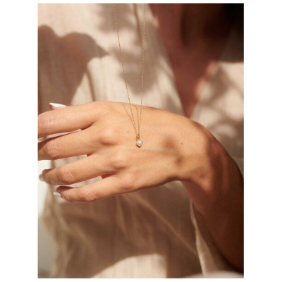 DEAR DARLING BERLIN Soft Pearl Necklace | 14k Echtgold | Perlenkette