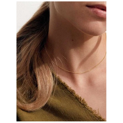DEAR DARLING BERLIN The Glowy Halskette | 14k Echtgold | Feine Panzerkette