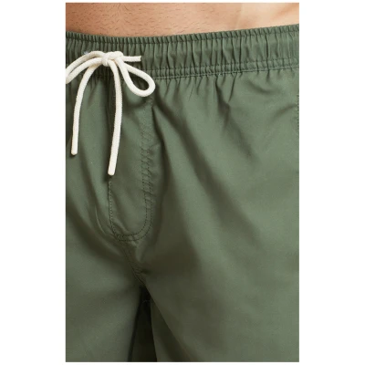 DEDICATED Herren vegan Badeshorts Laubgrün