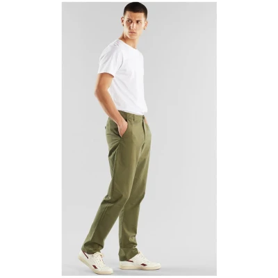DEDICATED Herren vegan Chino Khaki Grün