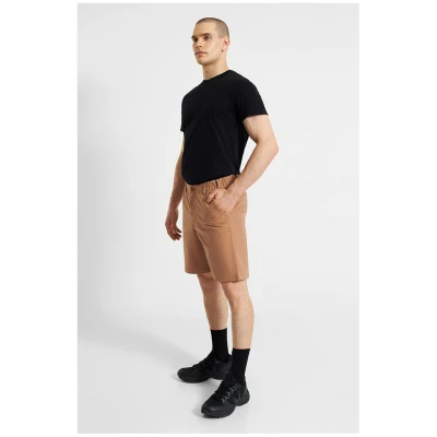 DEDICATED Herren vegan Chino Shorts Nacka Wood Braun