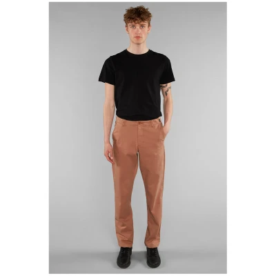DEDICATED Herren vegan Chino Woodsmoke Braun