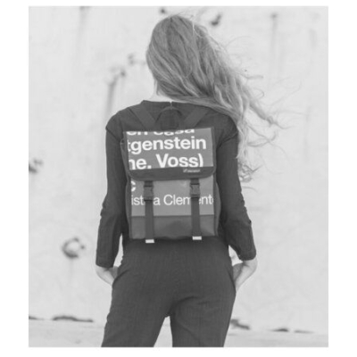 DEMANO Rucksack aus Recycelten Bannern Verdi S