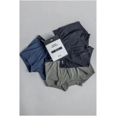 DIRTS Herren vegan Boxershorts 3er Pack
