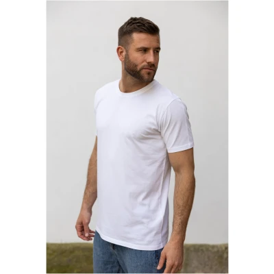 DIRTS Herren vegan Multipack T-Shirt Premium Slim 2.0 Weiß